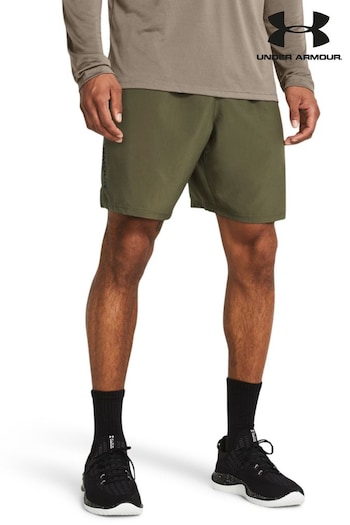 Under Armour Green Woven Wordmark Shorts (N61048) | £27