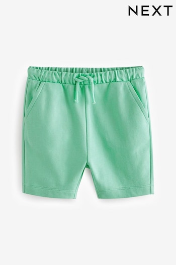 Lime Green Jersey Shorts (3mths-7yrs) (N61062) | £4 - £6