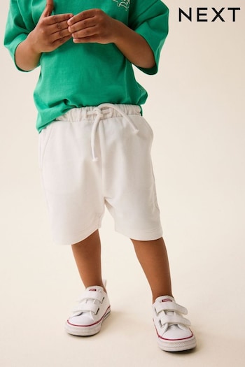 White Jersey shoe-care Shorts (3mths-7yrs) (N61064) | £4 - £6