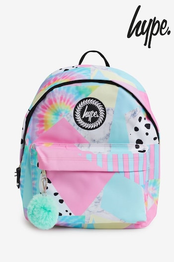 Hype. Pink Collage Backpack (N61454) | £30