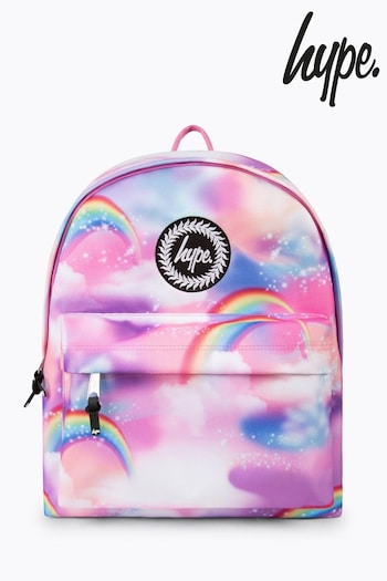Hype. Girls Pink Rainbow Backpack (N61459) | £30