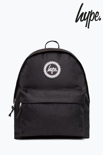 Hype. Black Backpack (N61478) | £25