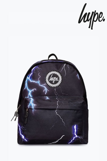 Hype. Lightning Black Backpack (N61486) | £30