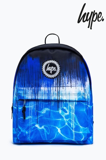 Hype Blue Pool Drips Backpack (N61488) | £30