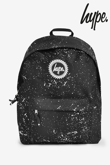 Hype. Black With White Speckle Backpack (N61499) | £30