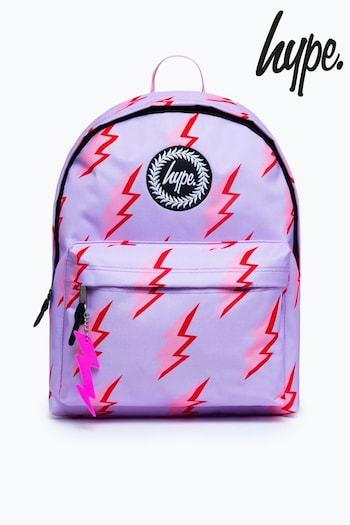 Hype. Purple Lightning Backpack (N61501) | £30
