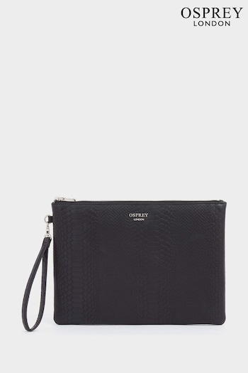 Osprey London The Nevada Leather Tech Pouch (N61596) | £95