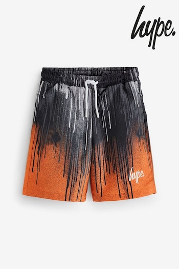 Hype. Boys Orange Drips Swim Shorts grises (N61619) | £30