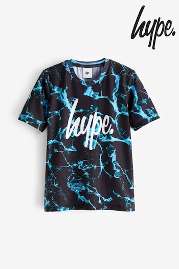 Hype. Boys Blue Multi Xray Pool T-Shirt (N61620) | £20