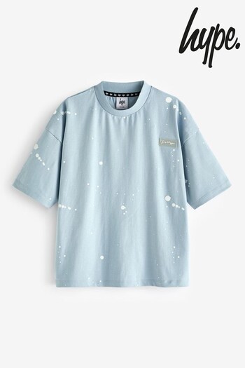 Hype. Box Blue Splat T-Shirt (N61634) | £20