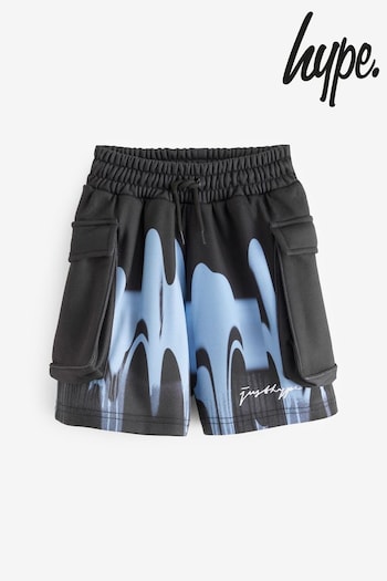 Hype. Kids Blue Drips Shorts (N61650) | £28