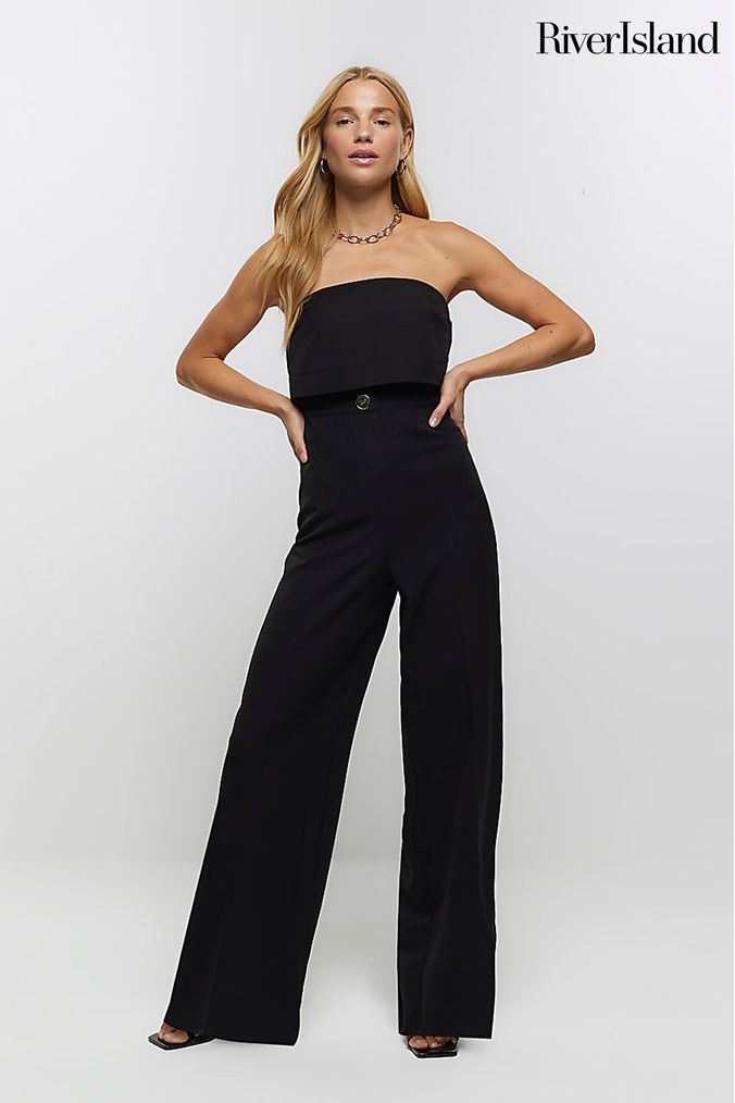 Buy Women s Jumpsuit Bandeau Jumpsuitsandplaysuits Online Next UK