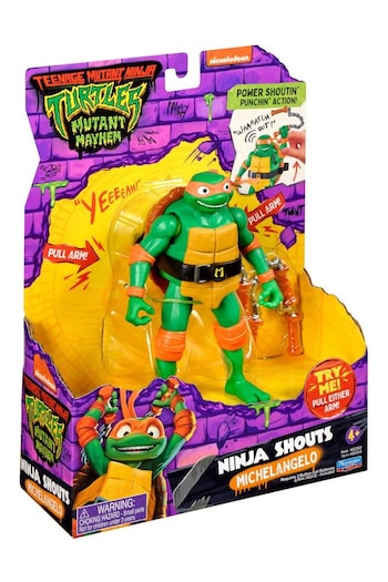 Teenage Mutant Ninja Turtles Movie ninja Shouts Michaelangelo Action Figure (N61991) | £19