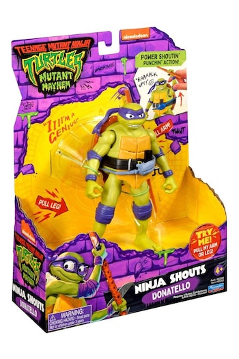 Teenage Mutant Ninja Turtles Movie Ninja Shouts Donatello Action Figure (N61993) | £19