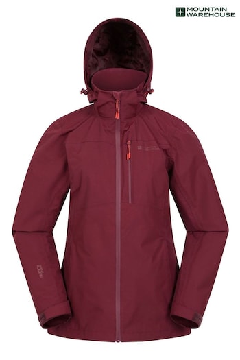 Mountain Warehouse Purple Womens Rainforest II Extreme Waterproof Jacket (N62213) | £96
