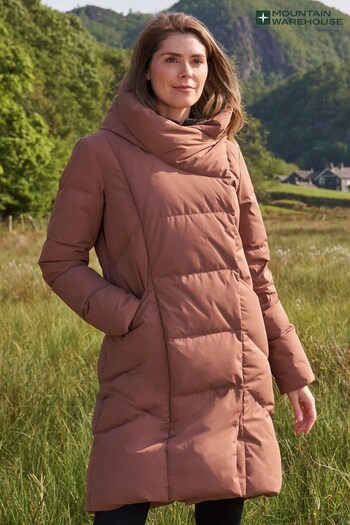 Mountain Warehouse Natural brancas Cosy Wrap II Extreme Water Resistant Down Jacket (N62217) | £176