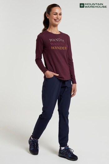 Mountain Warehouse Pink Debardeurss Wander Printed T-Shirt (N62226) | £29