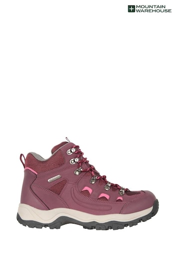 Mountain Warehouse Purple Mountain Warehouse Womens Adventurer Waterproof Walking Boots (N62239) | £56