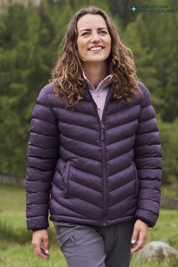 Purple padded hotsell coat