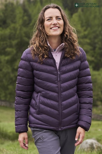 Mountain Warehouse Purple Mountain Warehouse Womens Seasons Water Resistant Padded Jacket (N62260) | £64