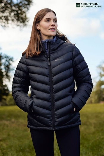 Mountain Warehouse Black Womens Seasons Water Resistant Padded Jacket (N62261) | £64