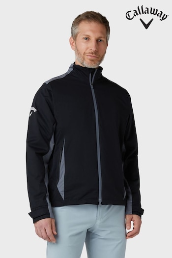 Callaway Apparel Mens Golf Stormlite 2 Waterproof Black Jacket (N62344) | £89