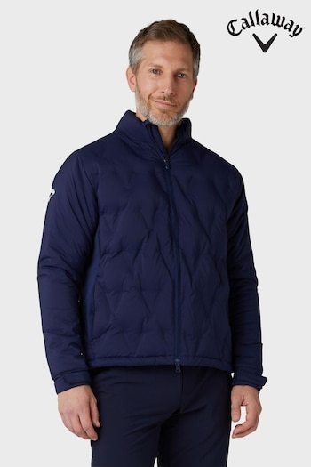 Callaway Apparel Mens Blue Golf Chev Welded Quilted Jacket (N62345) | £109