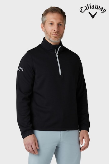 Callaway Apparel Mens Golf Hex Black Fleece (N62349) | £65