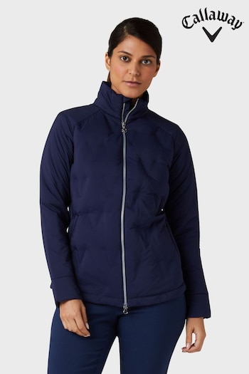 Callaway Apparel Ladies Blue Golf Chev Primaloft Quilted Jacket (N62352) | £90
