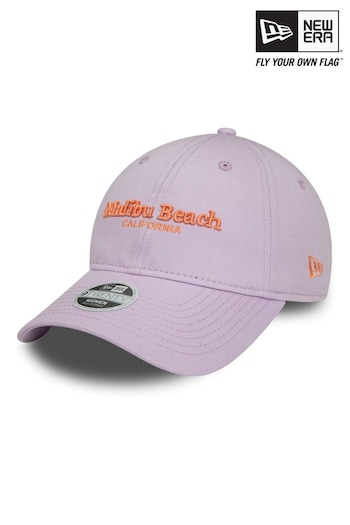 New Era® Malibu Beach Wordmark Purple 9TWENTY Cap (N62969) | £23
