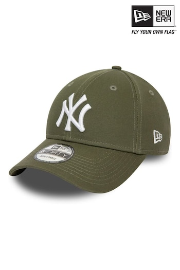 New Era® New York Yankees Side Patch Green 9FORTY Cap (N62991) | £25