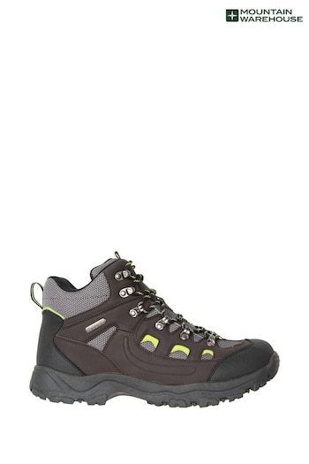 Mountain Warehouse Green Mens Adventurer Waterproof Walking portland Boots (N63046) | £56
