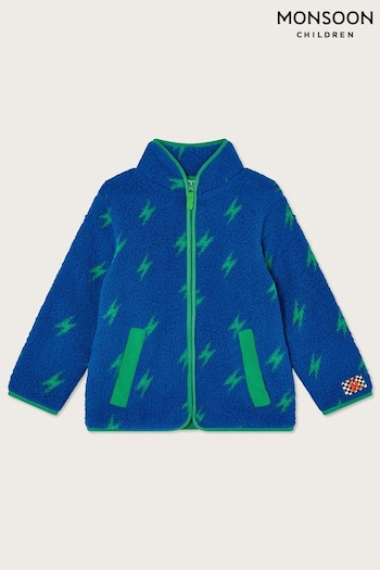 Monsoon Blue Lightning Bolt Fleece (N63089) | £38 - £42