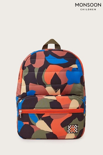 Monsoon Green Camo Duvet Backpack (N63099) | £26