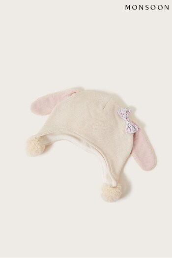 Monsoon Baby Natural Ellie Bunny Nepal Hat (N63208) | £13