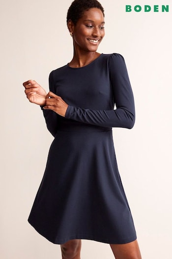Boden Blue Sabrina Jersey Dress (N63352) | £85