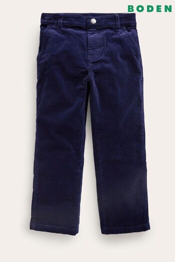 Boden Blue Relaxed Cord Trousers (N63374) | £29 - £34