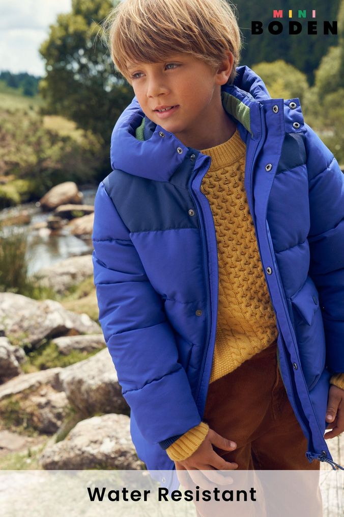 Mini boden 2025 boys jacket
