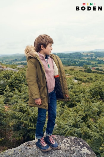 Boden Green Authentic Parka (N63377) | £75 - £81