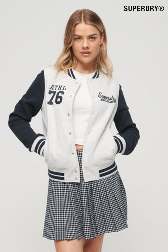 Jersey bomber jacket womens shop