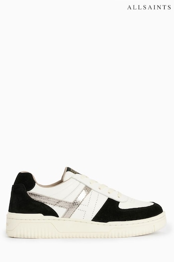 AllSaints Vix Suede Black Sneakers (N63529) | £139
