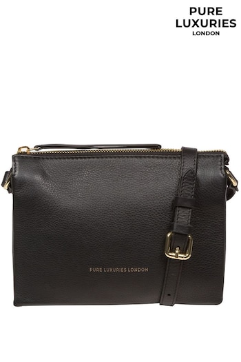 Pure Luxuries London Niki Nappa Leather Cross-Body Bag (N63618) | £55