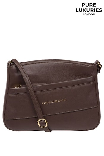 Pure Luxuries London Helena Nappa Leather Cross-Body Bag (N63620) | £55