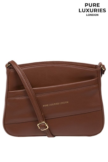 Pure Luxuries London Helena Nappa Leather Cross-Body Bag (N63621) | £55