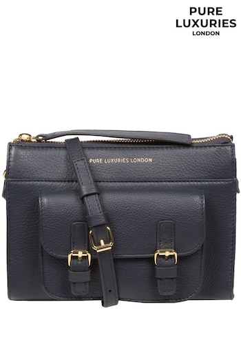 Pure Luxuries London Monica Nappa Leather Cross-Body Bag (N63623) | £59