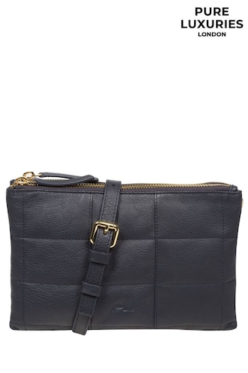 Pure Luxuries London Carmen Nappa Leather Cross-Body Bag (N63627) | £59