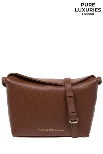 Pure Luxuries London Lolo Nappa Leather Cross-Body Bag (N63629) | £45