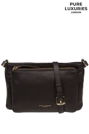 Pure Luxuries London Jess Nappa Leather Cross-Body Bag (N63634) | £49