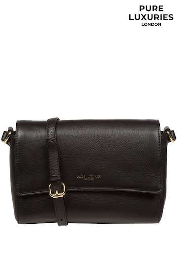 Pure Luxuries London Charlotte Nappa Leather Cross-Body Bag (N63668) | £55