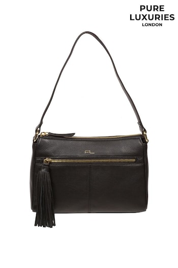 Pure Luxuries London Isabella Nappa Leather Grab Bag (N63671) | £59